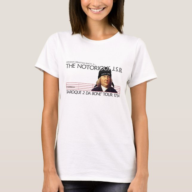 Bach 'Baroque 2 Da Bone' Tour (Front Only) T-Shirt (Front)