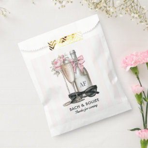 Bach & Boujee Monogram Chic Bachelorette Favour Bags