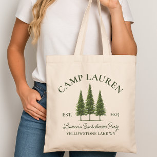Bach Camp Tote Bag, Custom Bachelorette Party Gift