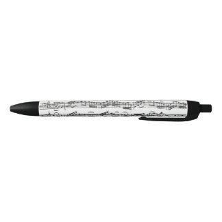 Bach Cello Suite Music Manuscript Black Ink Pen