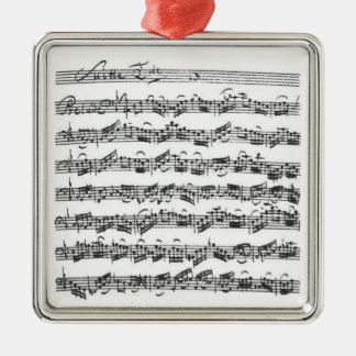 Bach Cello Suite Pendant Ornament