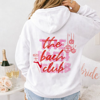 Bach Club, Personalised, bridal wear Hoodie