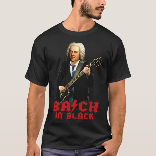 Bach In Black T Shirt  AC DC Style620png620 (Front)
