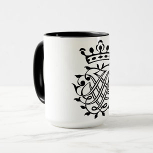 Bach Insignia, Siegel, Seal, Crest, Monogram Mug