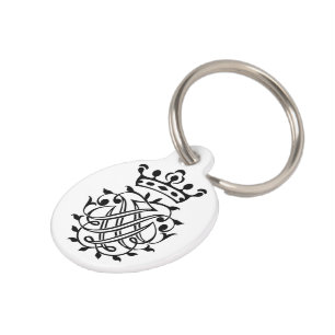 Bach Insignia, Siegel, Seal, Crest, Monogram Pet I Pet Tag