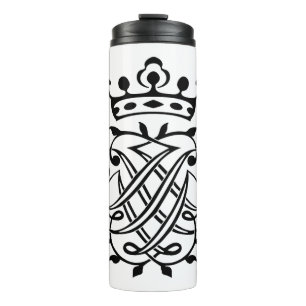 Bach Insignia, Siegel, Seal, Crest, Monogram Thermal Tumbler