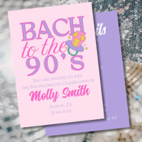 Bach to the 90s – Retro Bachelorette Party