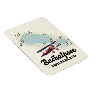 Bachalpsee switzerland map magnet