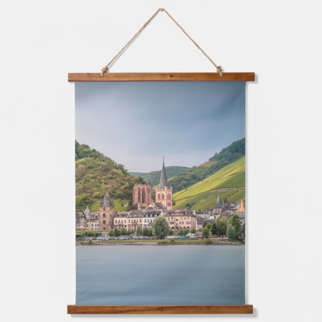 Bacharach Rhein Germany Hanging Tapestry (Front)