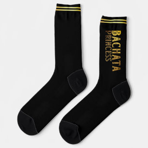 Bachata dance princess socks
