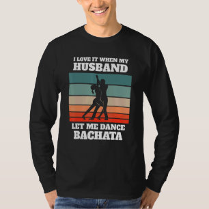 Bachata Dance   Retro Bachata Dancing T-Shirt