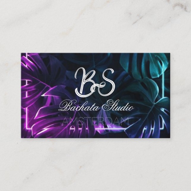 Bachata Studio Business Card (Front)
