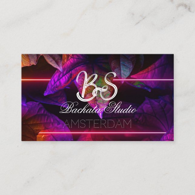 Bachata Studio Business Card (Front)