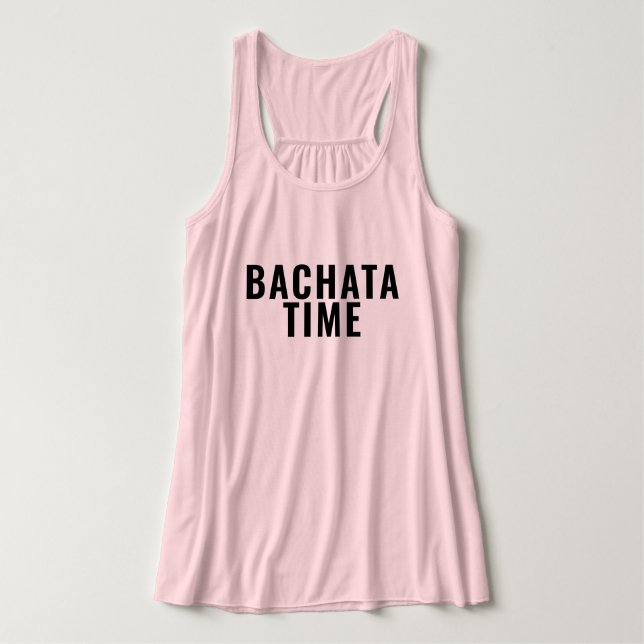 Bachata Time Singlet (Design Front)