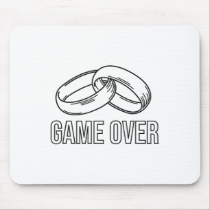 Bachelor Bachelorette Bridal Shower Bride Groom St Mouse Pad