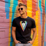 Bachelor Bachelorette Pride Rainbow LGBTQ T-Shirt<br><div class="desc">Bachelor Bachelorette Pride Rainbow LGBTQ T-Shirt 
Groom or Bride To Be</div>