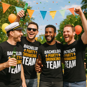 Bachelor Bash: The Ultimate Party T-Shirt