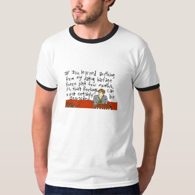 Bachelor Blunders: Hilariously Awkward Dating Fail T-Shirt (Front)