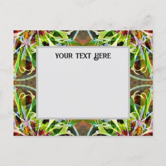 Bachelor Button Postcard