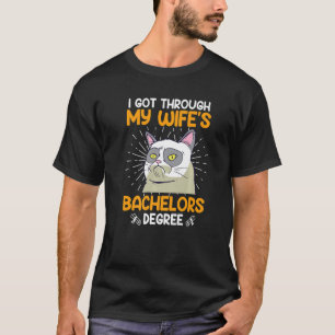 Bachelor degree my wife survives bachelor 2023 Pre T-Shirt