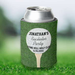 Bachelor Golfing Party or Birthday Golfing Party Can Cooler