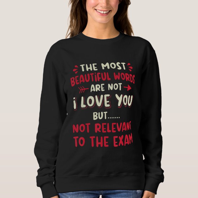 Bachelor Master Graduate Bachelor Degree Student Sweatshirt (Front)