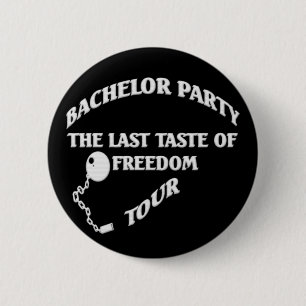 Bachelor Party 6 Cm Round Badge