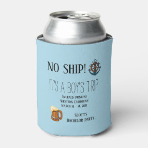 Bachelor Party Boy's Trip Cruise No Ship Can Cooler