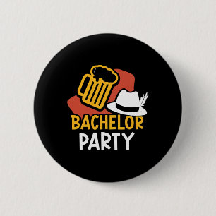 Bachelor Party Bride Groom Team 1 6 Cm Round Badge