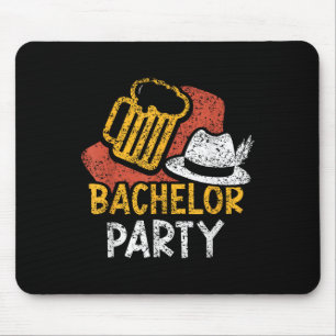 Bachelor Party Bride Groom Team _3 Mouse Pad