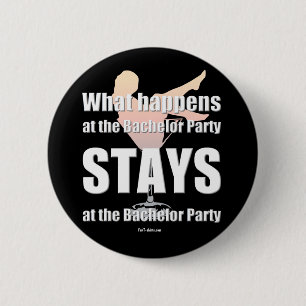 Bachelor party button