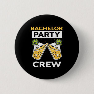Bachelor Party Crew Bride Groom Team _1  6 Cm Round Badge