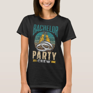 Bachelor Party Crew Groom Bride Team T-Shirt