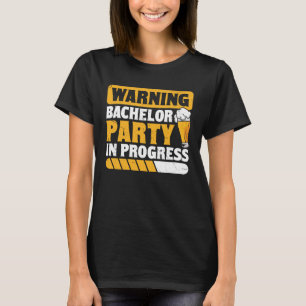 Bachelor Party Crew Groomer Wedding Groom Funny Gr T-Shirt