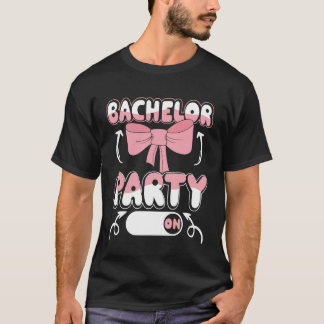 Bachelor Party Crew Groomer Wedding Groom Funny Gr T-Shirt