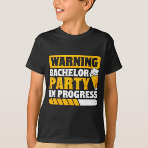 Bachelor Party Crew Groomer Wedding Groom Funny T-Shirt