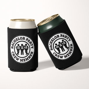 Bachelor Party Crew Member Favours Can Cooler