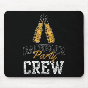Bachelor Party Crew Team Bride Groom _2  Mouse Pad