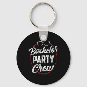Bachelor Party Crew Team Bride Groom _3 Key Ring