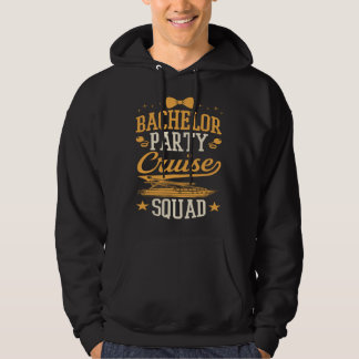 Bachelor Party Cruise Squad Matching Cruise Ship P Hoodie