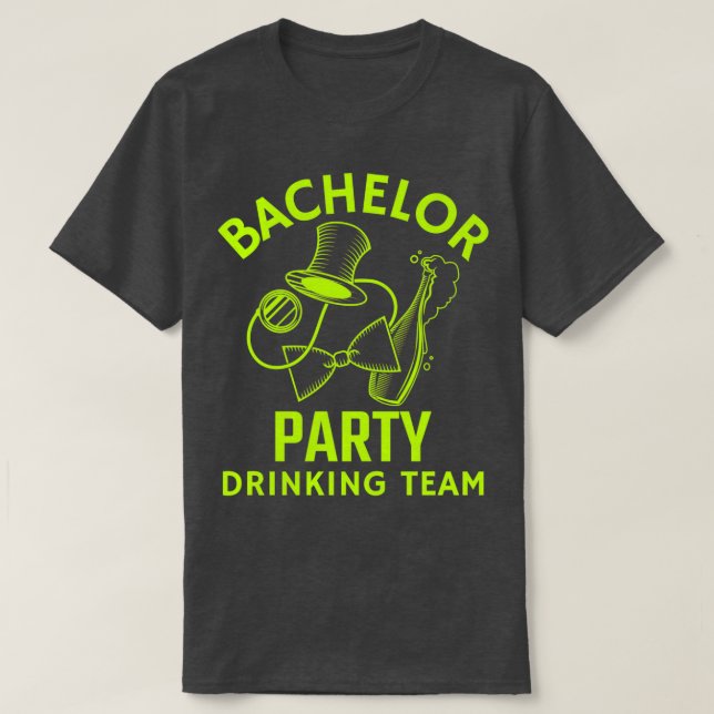 Bachelor party drinking team 3 T-Shirt (Design Front)