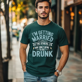 Bachelor Party Drinking Team Groom Design T-Shirt