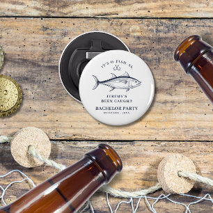 Bachelor Party Fishing Trip Custom Bottle Opener