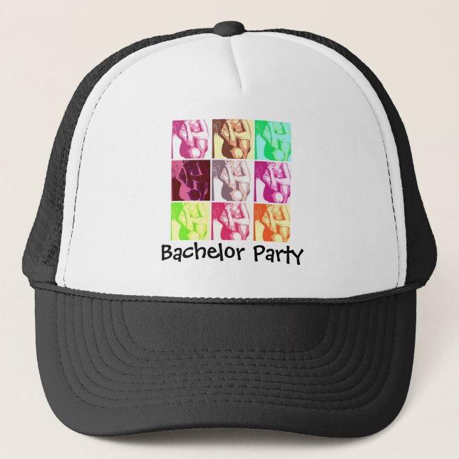 Bachelor Party Gifts Trucker Hat (Front)