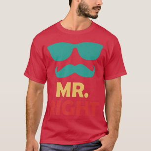 Bachelor Party Groom Saying Mr  T-Shirt