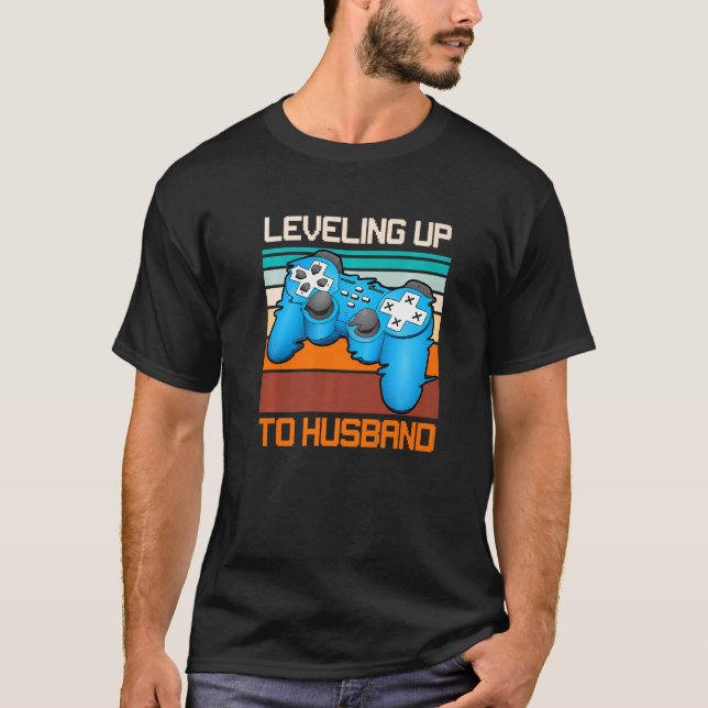 Bachelor party groom wedding husband T-Shirt (Front)