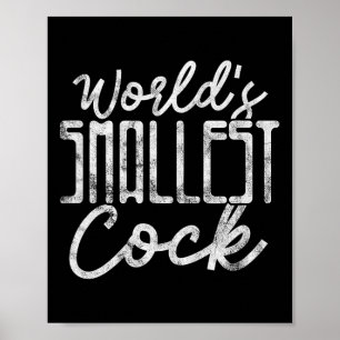 Bachelor Party Groom Wedding World's Smallest Grun Poster