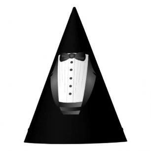 Bachelor Party Groomsman Team Groom black tuxedo Hat