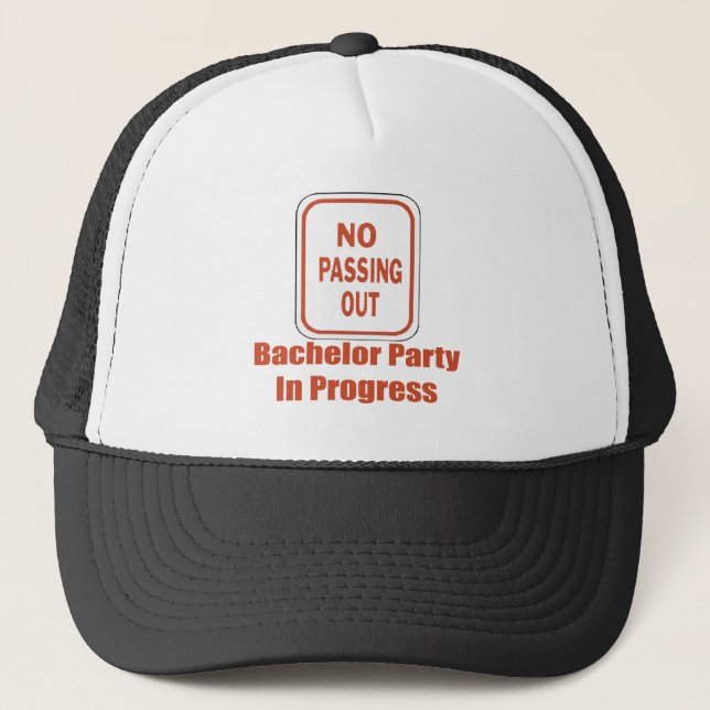 Bachelor Party Hat / Cap (Front)