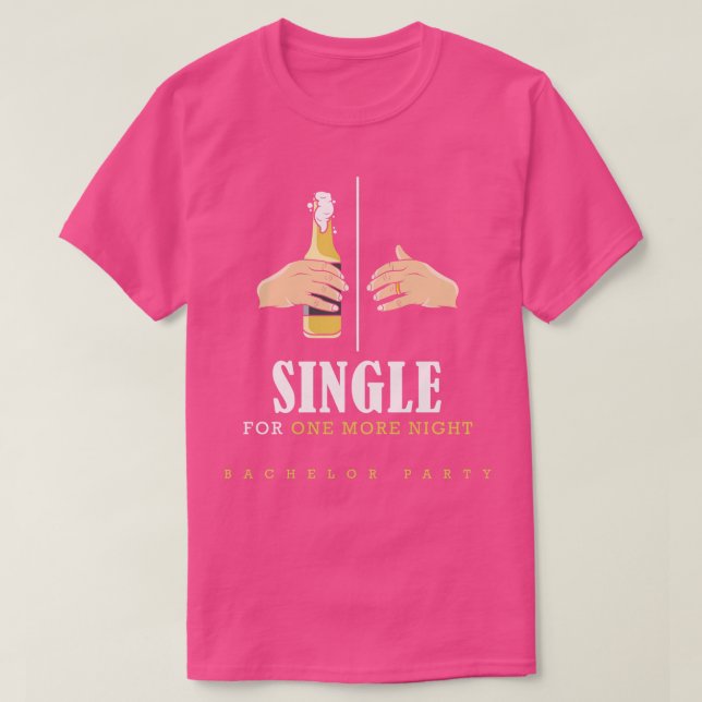 Bachelor Party Ideas T-Shirt (Design Front)